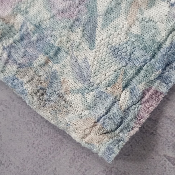 Vintage FLORAL PRINT Crewneck Sweater UNISEX - Picture 4 of 6